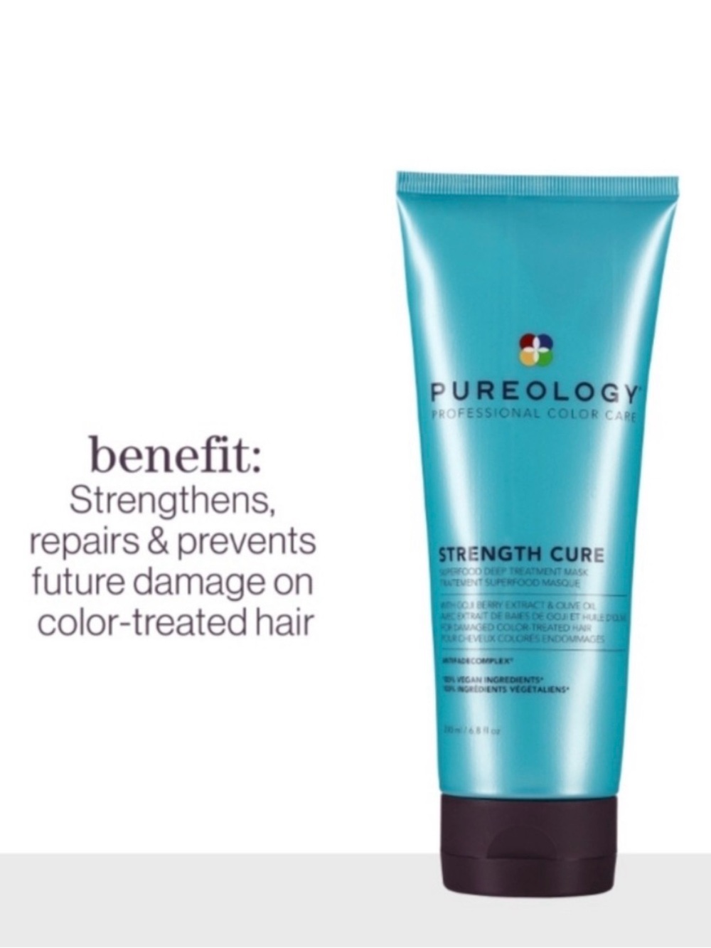 NWT PUREOLOGY STRENGTH CURE SUPERFOOD DEEP TREATMENT MASK